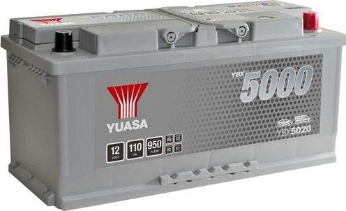 Yuasa YBX5020 - Starter Battery autospares.lv