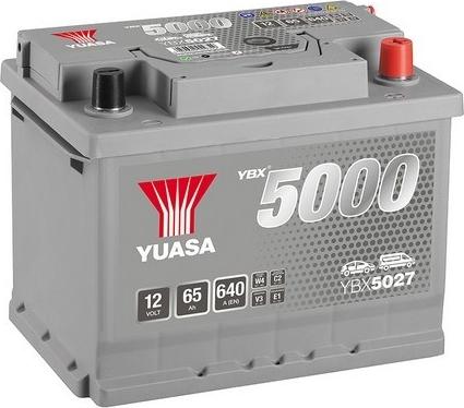 Yuasa YBX5027 - Starter Battery autospares.lv