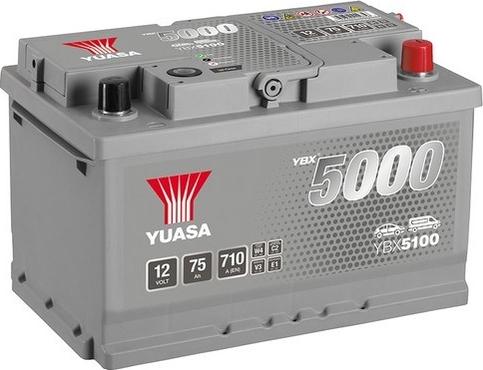 Yuasa YBX5100 - Starter Battery autospares.lv
