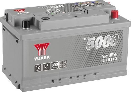 Yuasa YBX5110 - Starter Battery autospares.lv