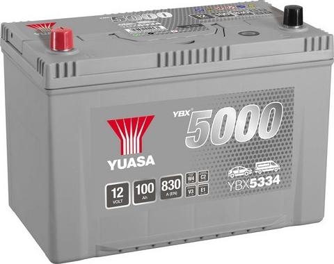 Yuasa YBX5334 - Starter Battery autospares.lv