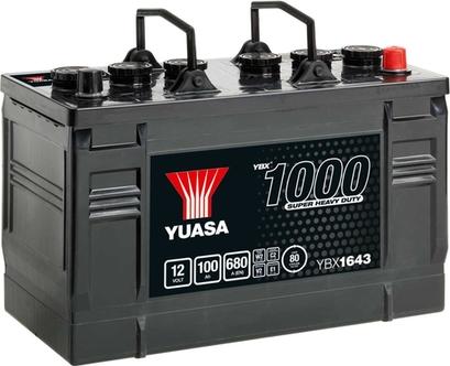 Yuasa YBX1643 - Starter Battery autospares.lv