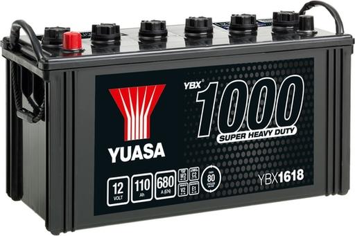 Yuasa YBX1618 - Starter Battery autospares.lv