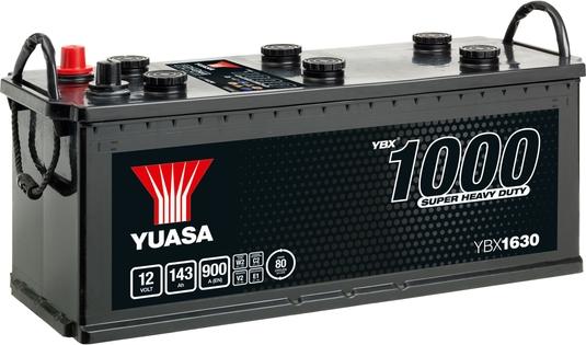 Yuasa YBX1630 - Starter Battery autospares.lv