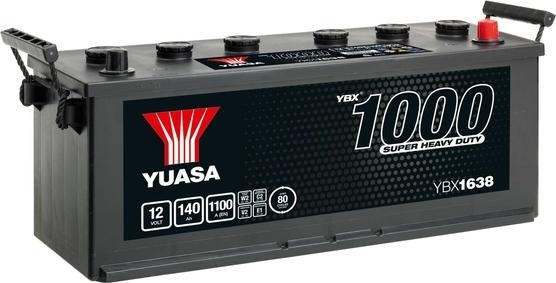 Yuasa YBX1638 - Starter Battery autospares.lv