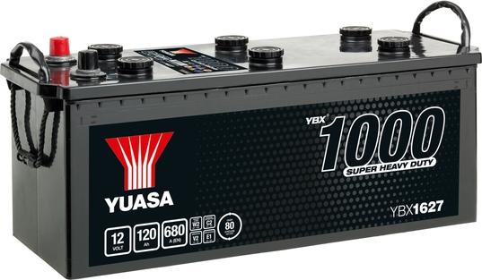 Yuasa YBX1627 - Starter Battery autospares.lv