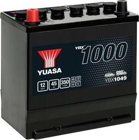 Yuasa YBX1049 - Starter Battery autospares.lv