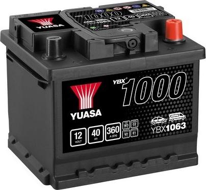 Yuasa YBX1063 - Starter Battery autospares.lv