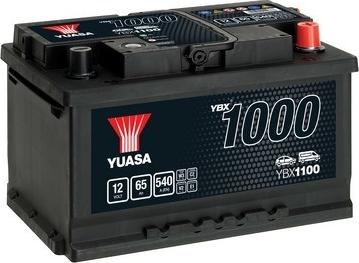 Yuasa YBX1100 - Starter Battery autospares.lv