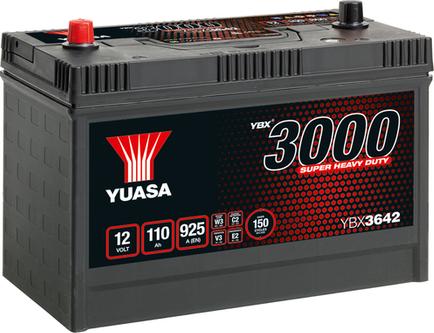 Yuasa YBX3642 - Starter Battery autospares.lv