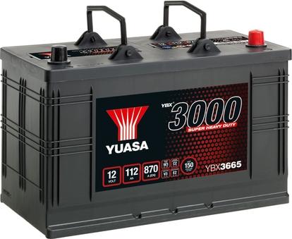 Yuasa YBX3665 - Starter Battery autospares.lv