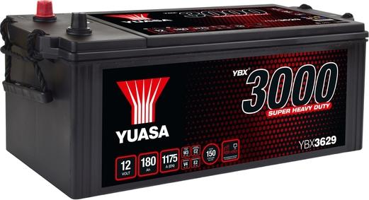 Yuasa YBX3629 - Starter Battery autospares.lv