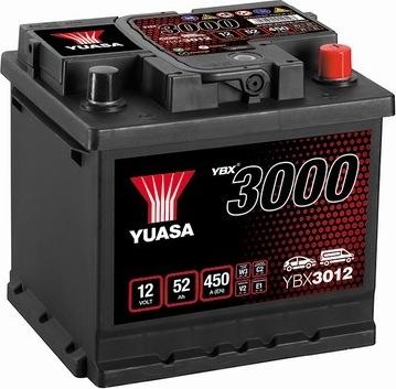 Yuasa YBX3012 - Starter Battery autospares.lv