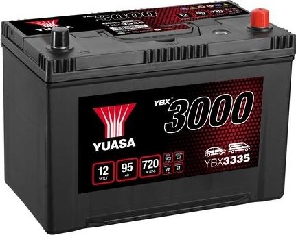 Yuasa YBX3335 - Starter Battery autospares.lv