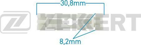 Zekkert BE-2243 - Clip, trim / protective strip autospares.lv