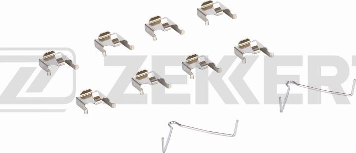 Zekkert BR-1468 - Accessory Kit for disc brake Pads autospares.lv