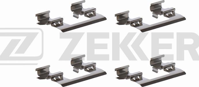 Zekkert BR-1487 - Accessory Kit for disc brake Pads autospares.lv