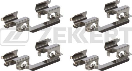 Zekkert BR-3255 - Accessory Kit for disc brake Pads autospares.lv