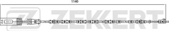 Zekkert BS-8030 - Warning Contact, brake pad wear autospares.lv