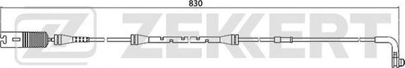 Zekkert BS-8038 - Warning Contact, brake pad wear autospares.lv