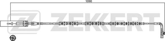 Zekkert BS-8032 - Warning Contact, brake pad wear autospares.lv