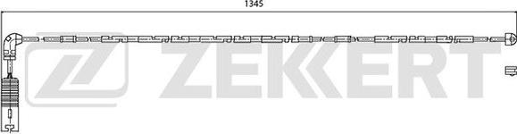 Zekkert BS-8024 - Warning Contact, brake pad wear autospares.lv