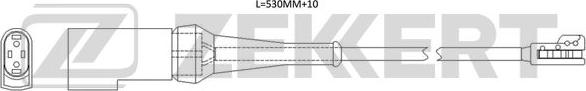 Zekkert BS-8132 - Warning Contact, brake pad wear autospares.lv