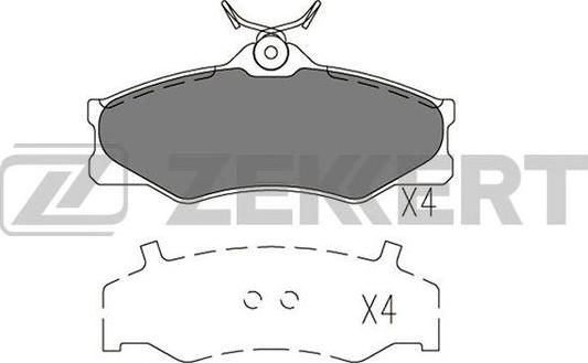 Zekkert BS-2977 - Brake Pad Set, disc brake autospares.lv