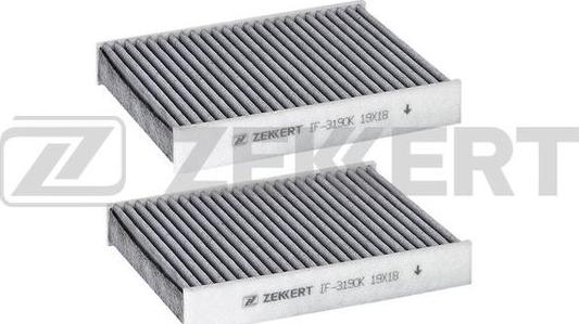 Zekkert IF-3190K - Filter, interior air autospares.lv