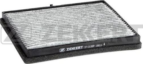 Zekkert IF-3198P - Filter, interior air autospares.lv