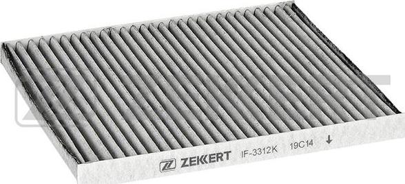 Zekkert IF-3312K - Filter, interior air autospares.lv