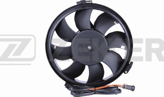 Zekkert MK-7044 - Fan, radiator autospares.lv