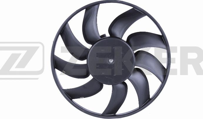 Zekkert MK-7048 - Fan, radiator autospares.lv
