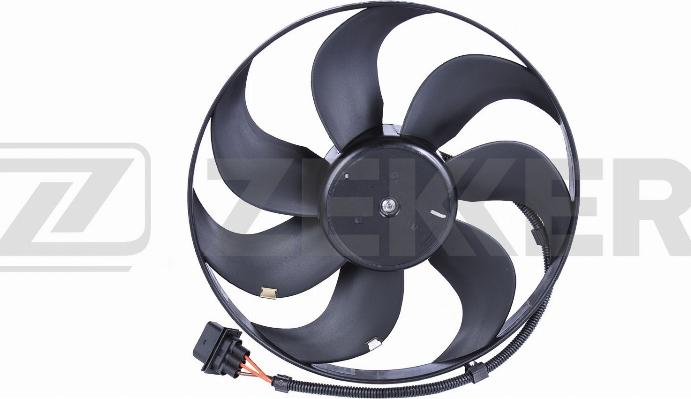 Zekkert MK-7032 - Fan, radiator autospares.lv