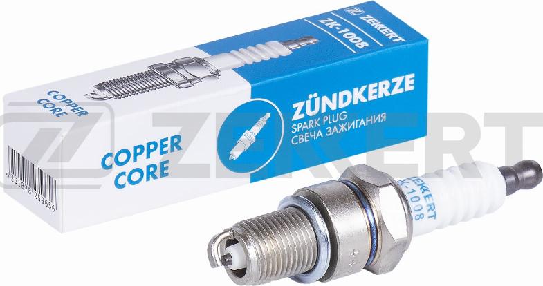 Zekkert ZK-1008 - Spark Plug autospares.lv