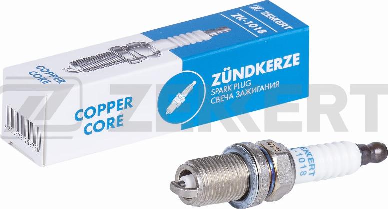 Zekkert ZK-1018 - Spark Plug autospares.lv