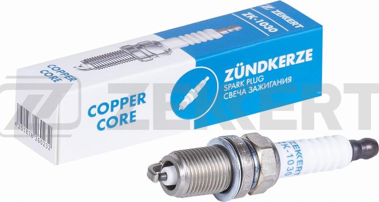 Zekkert ZK-1030 - Spark Plug autospares.lv