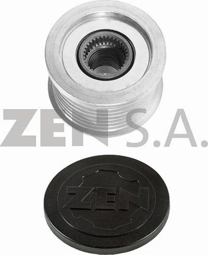 ZEN 5494 - Pulley, alternator, freewheel clutch autospares.lv