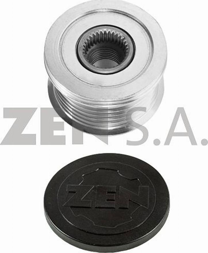 ZEN 5493 - Pulley, alternator, freewheel clutch autospares.lv