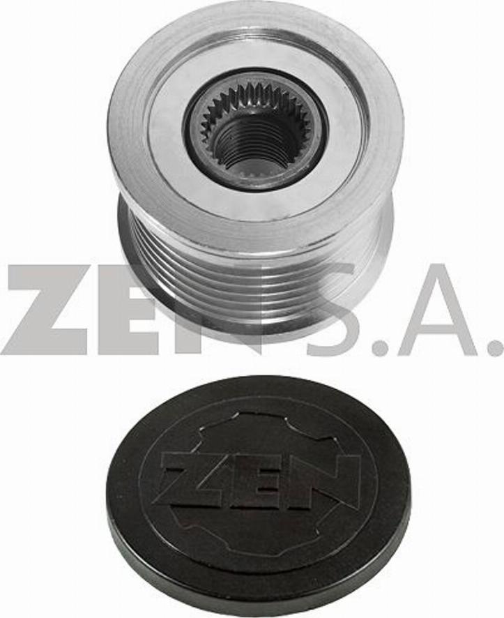 ZEN 5492 - Pulley, alternator, freewheel clutch autospares.lv