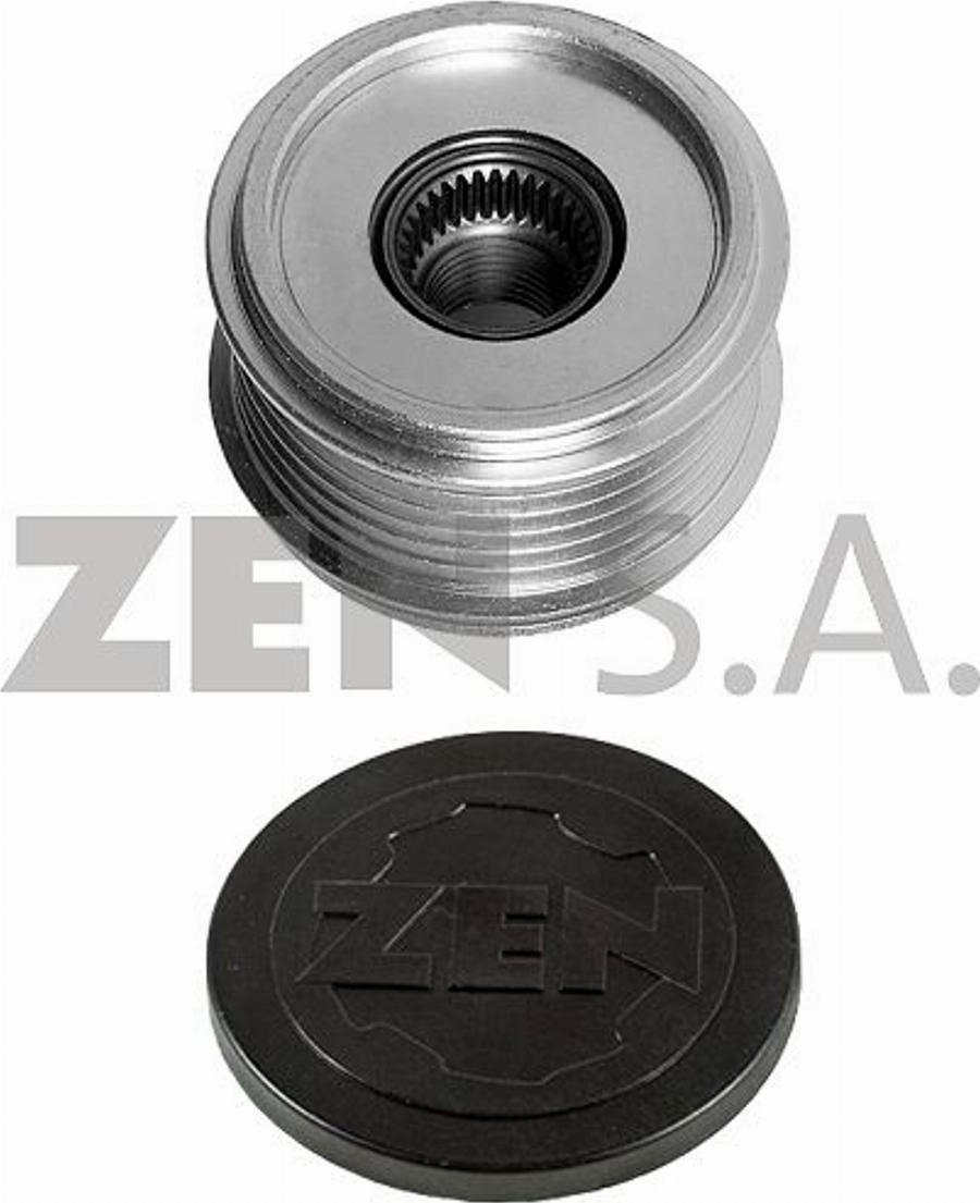 ZEN 5448 - Pulley, alternator, freewheel clutch autospares.lv