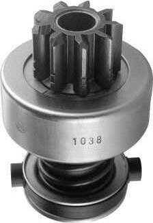 ZEN ZN1038 - Pinion, bendix, starter autospares.lv