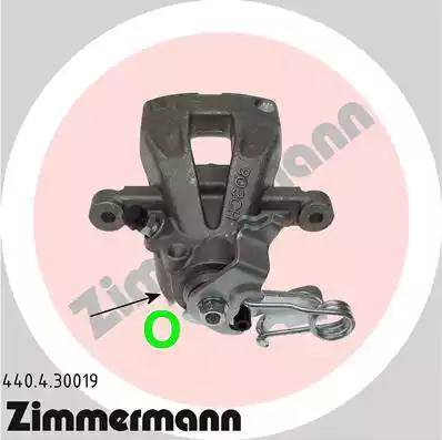 Zimmermann 440.4.30019 - Brake Caliper autospares.lv