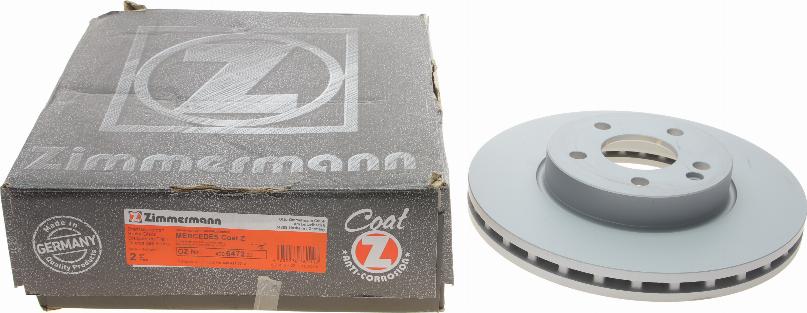 Zimmermann 400.6472.20 - Brake Disc autospares.lv