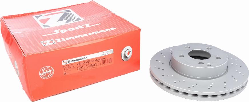 Zimmermann 400.3653.52 - Brake Disc autospares.lv