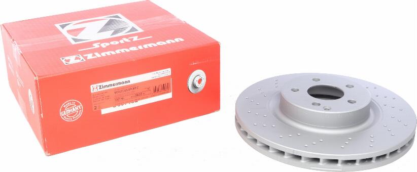 Zimmermann 400.3637.52 - Brake Disc autospares.lv