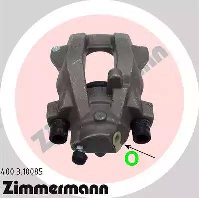 Zimmermann 400.3.10085 - Brake Caliper autospares.lv