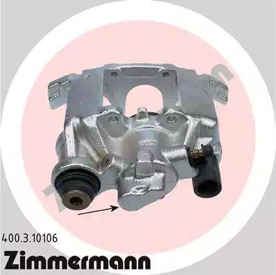 Zimmermann 400.3.10106 - Brake Caliper autospares.lv