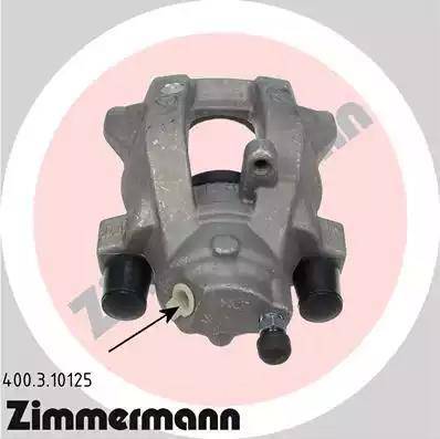 Zimmermann 400.3.10125 - Brake Caliper autospares.lv