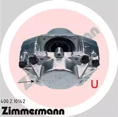 Zimmermann 400.2.10142 - Brake Caliper autospares.lv